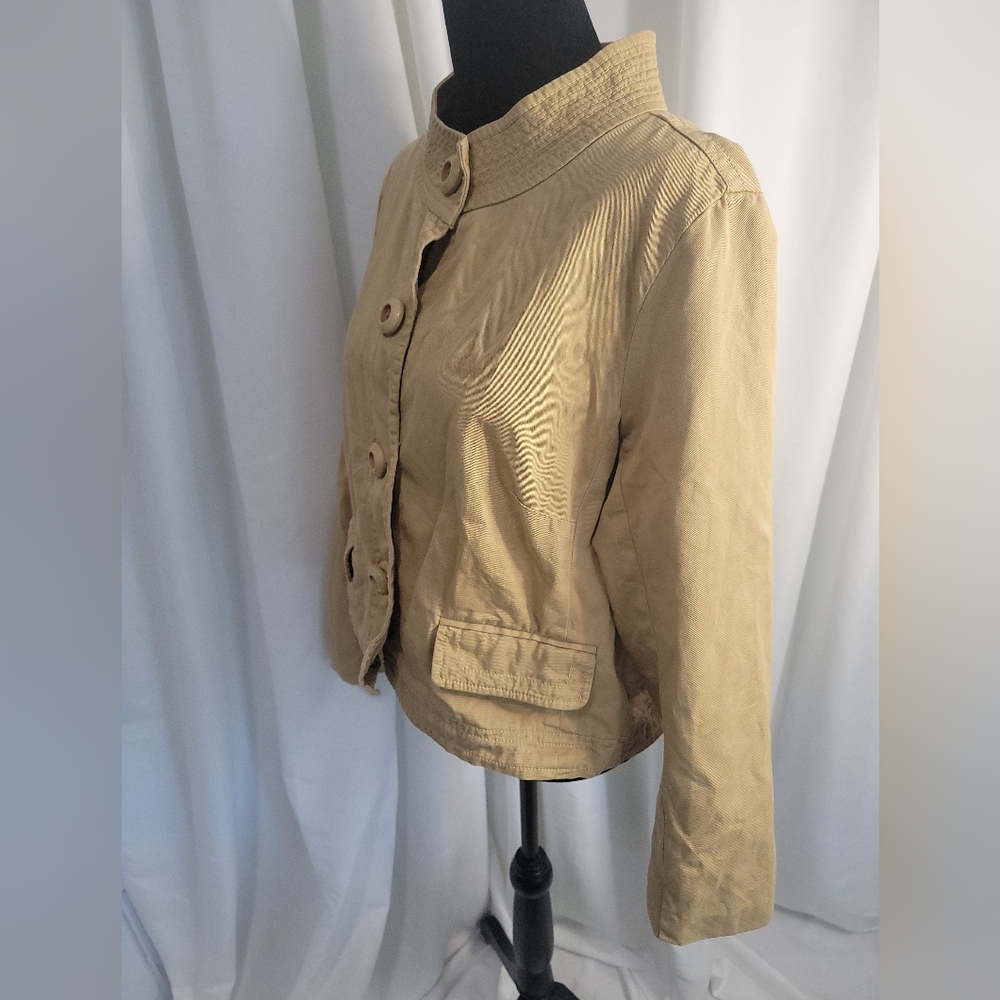 J.Crew Classic Twill Chino jacket, Sz14 - Picture 2 of 6